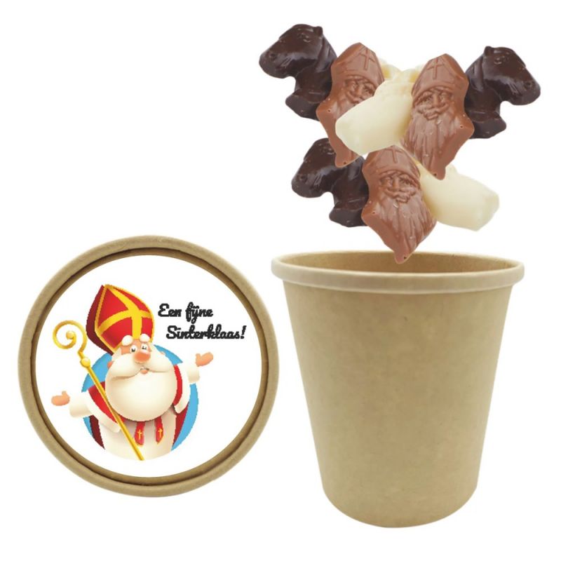 Sinterklaas snoepbeker 200 gram