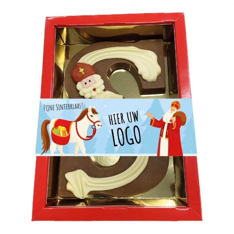 Letter S Luxe gedecoreerd incl. banderol