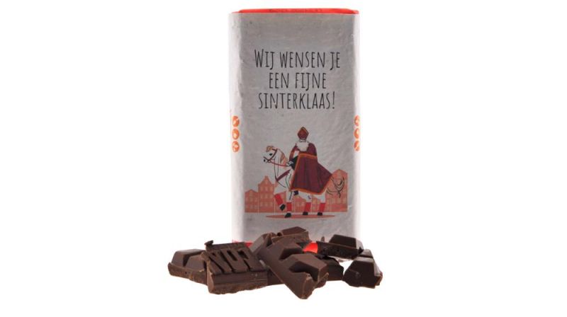 Tony Chocolonely reep Sinterklaas met Wikkel van Groeipapier