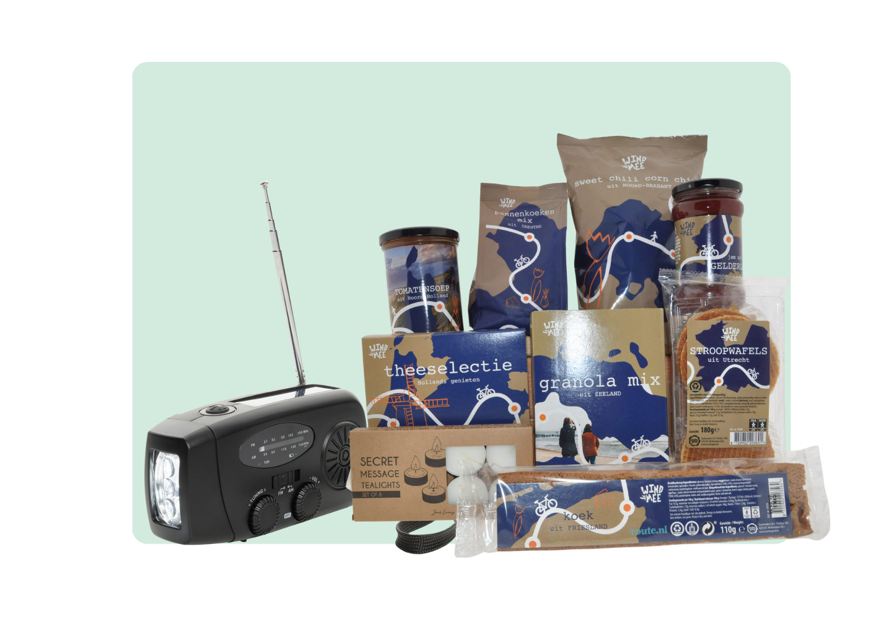 Noodpakket Radio & Hollandse Verwennerijen