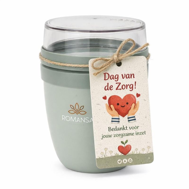Mepal Lunchpot met kaart – Bedankt voor jouw zorgzame inzet